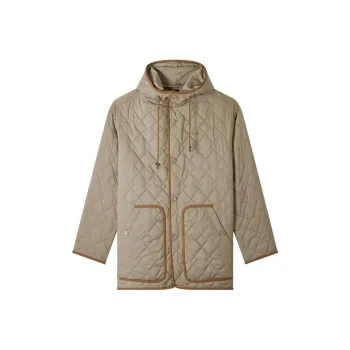 A.P.C Quilted Hooded Jacket