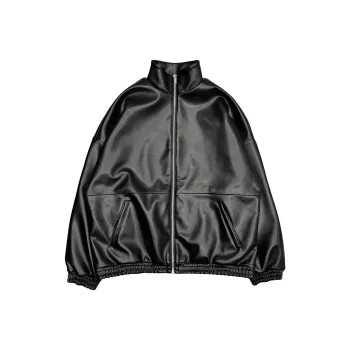 ARNODEFRANCE Leather Jackets & Coats Unisex Black