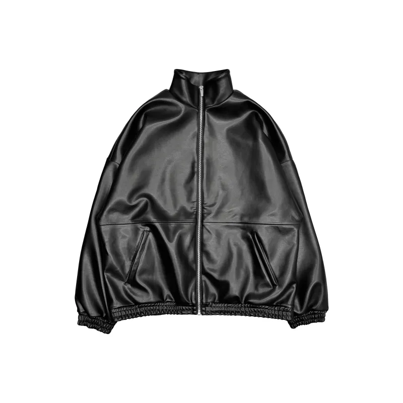 ARNODEFRANCE Leather Jackets & Coats Unisex Black-0