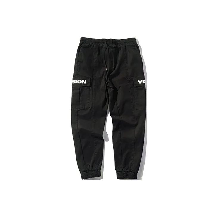 Vision Street Wear Casual Pants Unisex Black-0