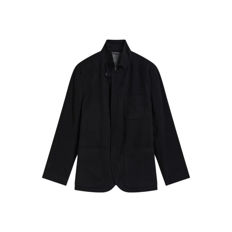 Agnes B. FW24 Jackets Coats Men's Black-0