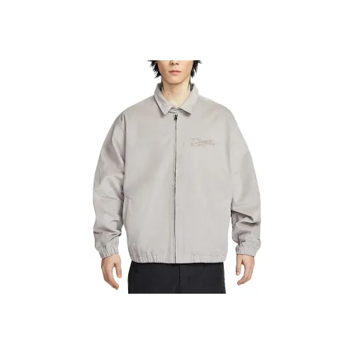 Nike AS M HARRINGTON JKT CORD OP Jackets Coats Men's Light Gray