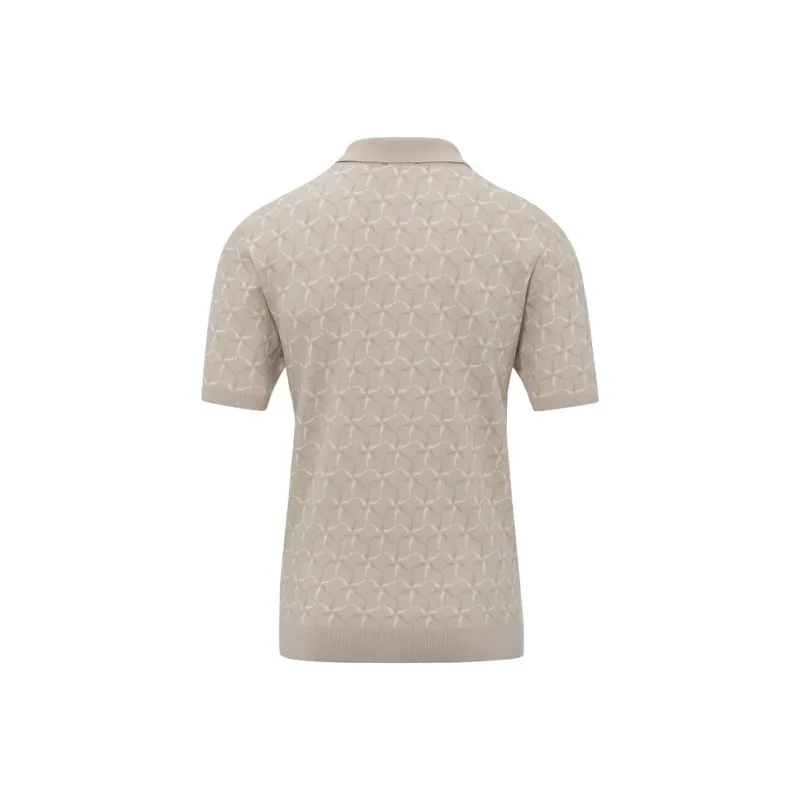 LI NING 1990 Classic Collection Polo Shirt Men's Seashore Gray-1