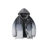 Black Hooded Mock Two-Piece