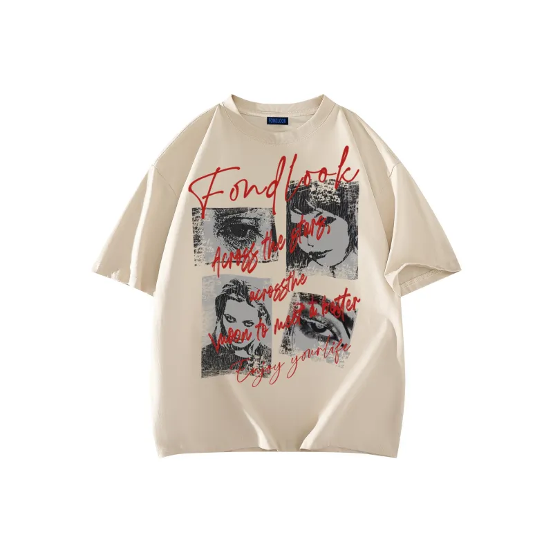 FONDLOOK T Shirts Unisex-16