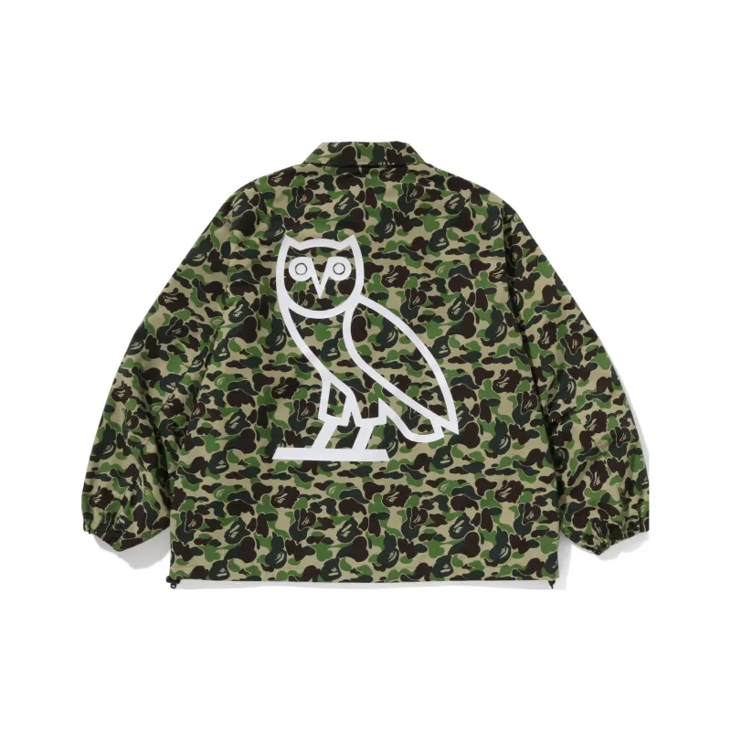 Bape X Ovo Abc Camo Coach Jacket-0