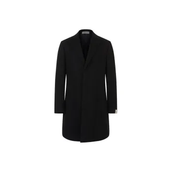 Corneliani Coats Men Black