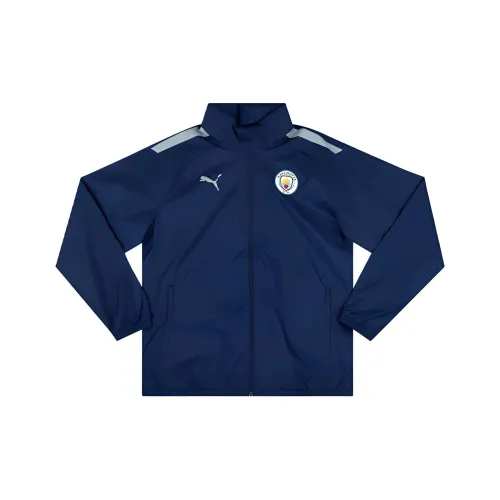 PUMA Manchester City All weather Jackets Coats Men's Navy Blue