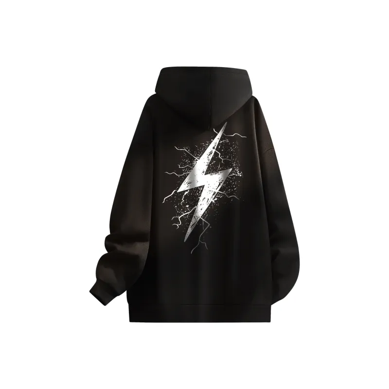 Kepu Sweatshirt Unisex Black White-72