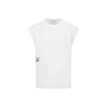 URBAN REVIVO Tank Top Men's Raw White
