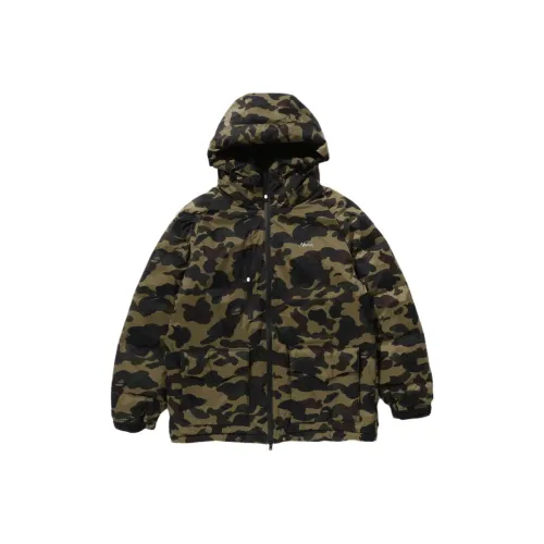 A BATHING APE X Nanga 1st Camo Aurora Tex Down Jacket