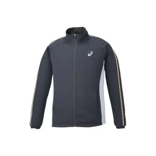 Asics Jackets Men Gray