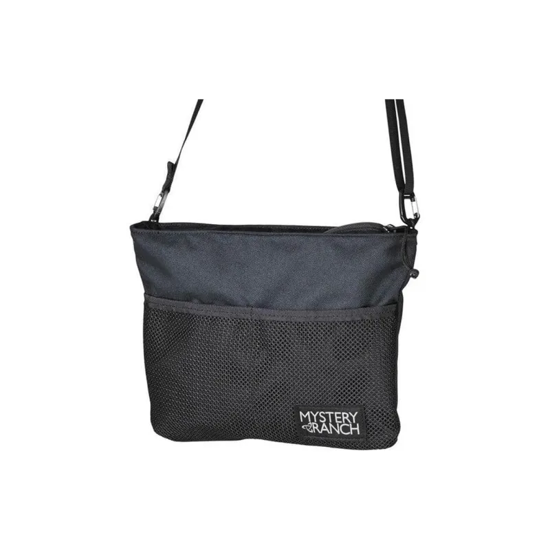 MYSTERY RANCH Brushed Messenger Bag Crossbody Bag Shoulder Bag Unisex Black-2