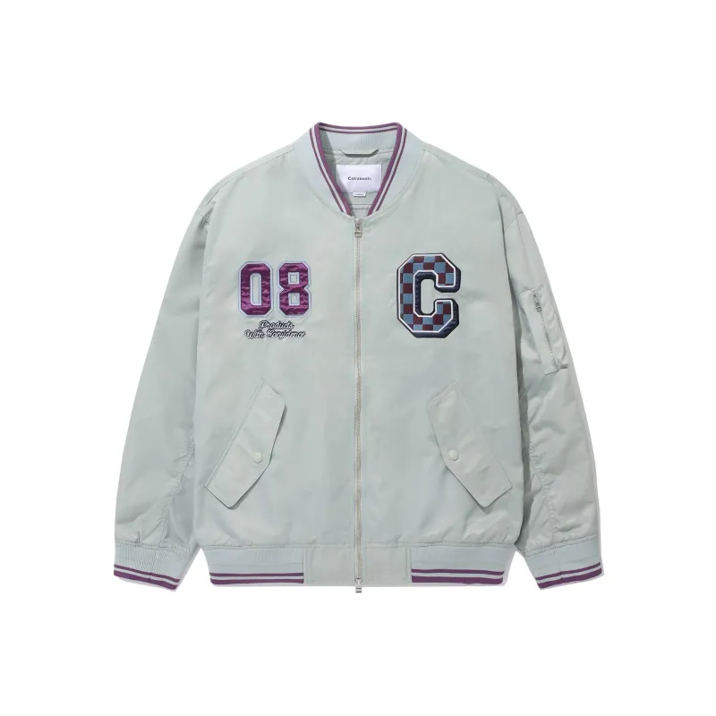 COVERNAT SS24 Baseball Jacket Unisex Mint-0