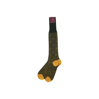 Gallo Knee High Socks Men's 1 Pack Yellow Green