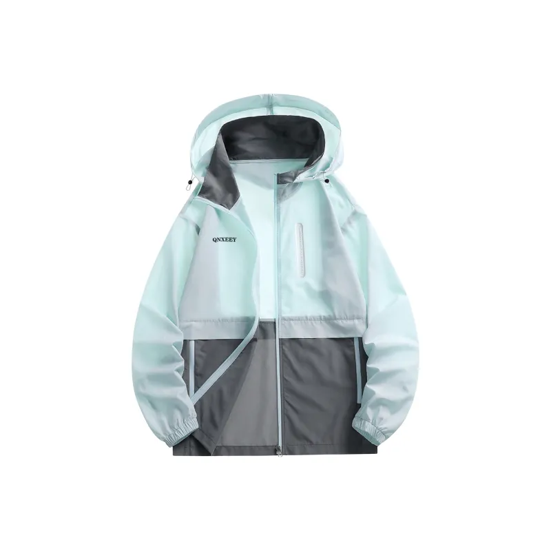 Qnxeey Quick Dry Sun Protection Clothing Unisex-0
