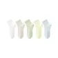 5 Pack (White+Khaki+Apple Green+Custard+Lake Blue)
