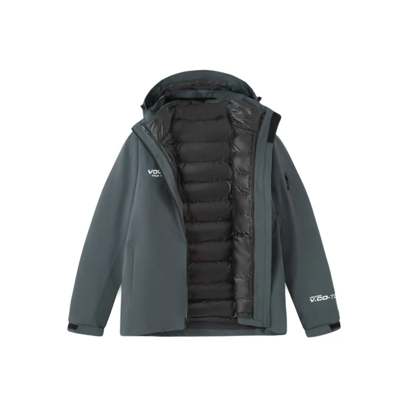 VOLCOM Breathable Water Repellent Windbreaker Jacket Unisex-6