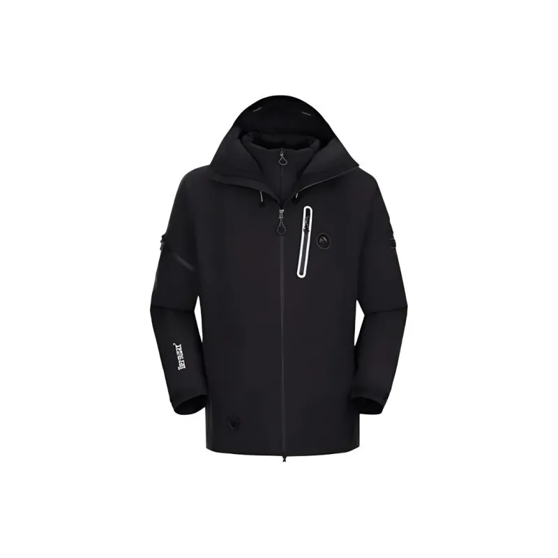 Panda China Panda Series Warm Wear Resistant Breathable Windproof Windbreaker Jacket Unisex-0