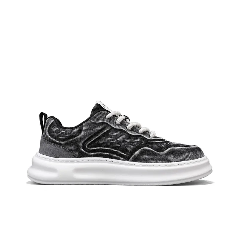 G.N.SHIJIA Slip Resistant Cushioning Abrasion Resistant Lightweight Low Top Skateboard Shoes Men's-1