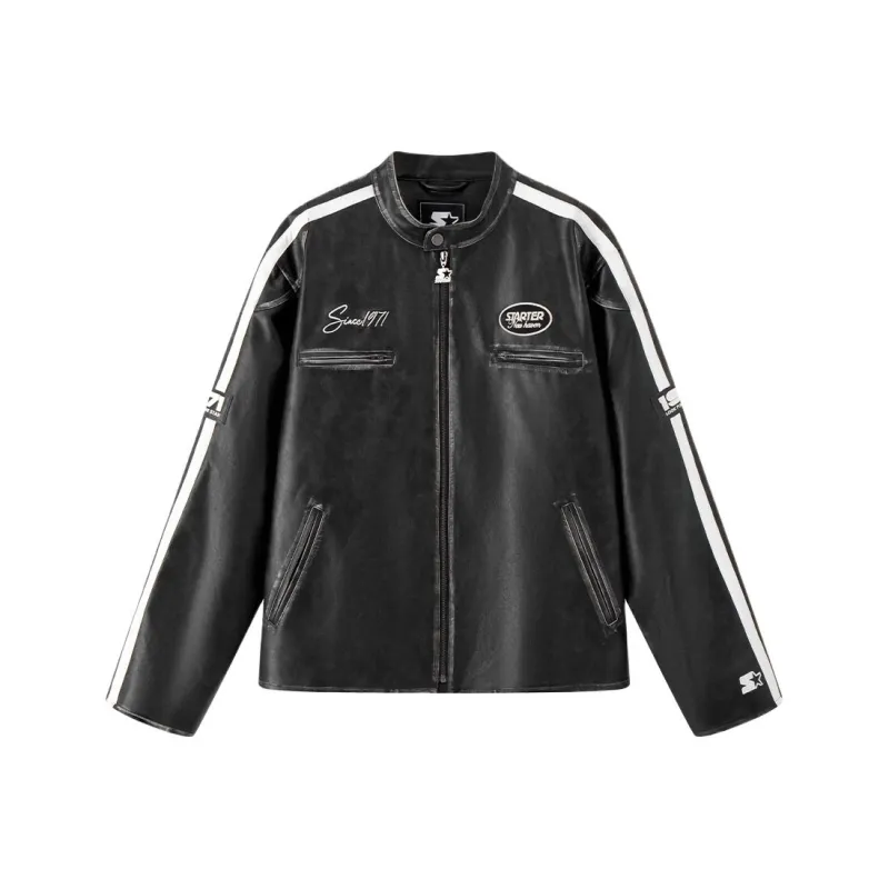 STARTER FW24 Jackets Coats Unisex Black-0