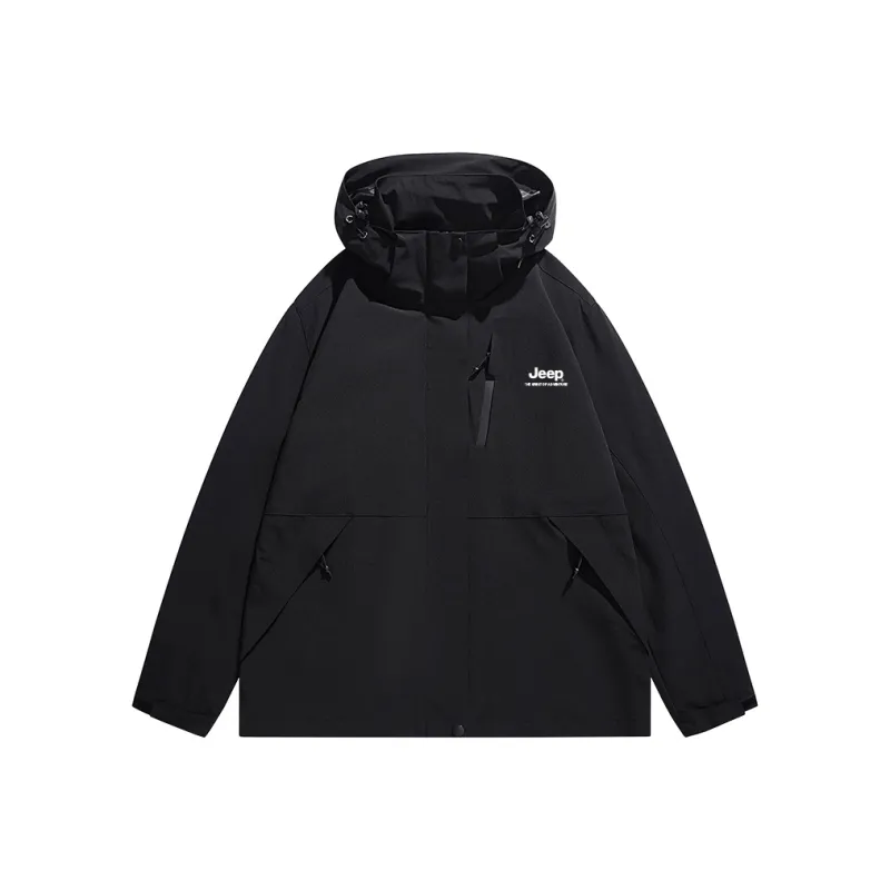 Jeep Grand Cherokee Jackets Coats Unisex Black-0