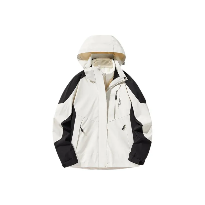 Cotton Water-Resistant Windproof UV Protection Breathable Warm Windbreaker Jacket Men's-3