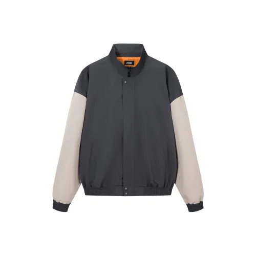 PJ's Vigor Jackets Coats Unisex Dark Gray Khaki