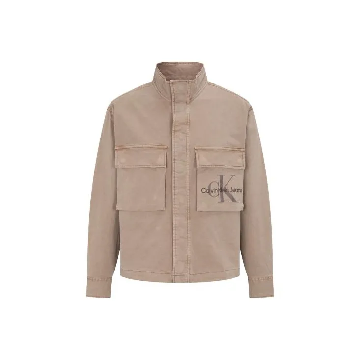 CALVIN KLEIN Jacket Unisex Coffee-0
