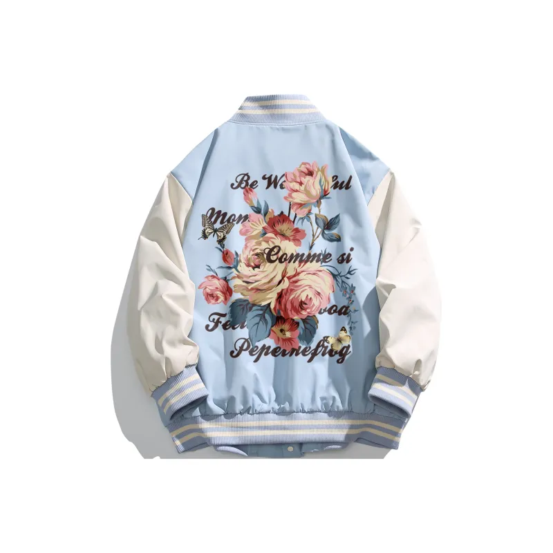Pepe The Frog Baseball Jacket Unisex-4