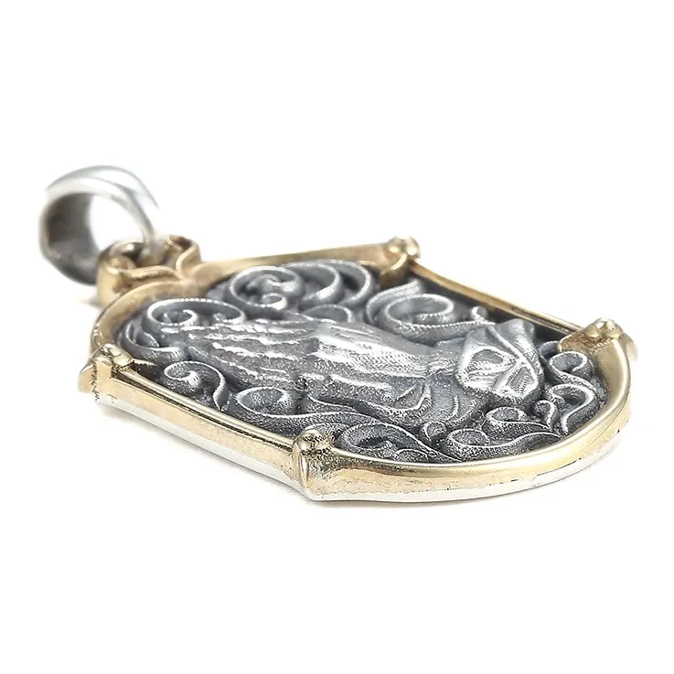 Ruibeila 925 Sterling Silver Necklaces Men's-3