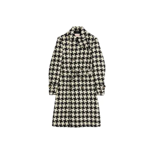 Valentino FW24 Coat Men's Black White