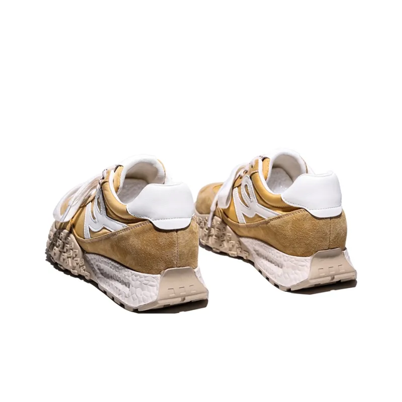 Junjali Slip Resistant, Abrasion Resistant, Lightweight, Height Increasing Low Top Casual Shoes Women's-3