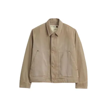 ZARA Jackets Men Sand