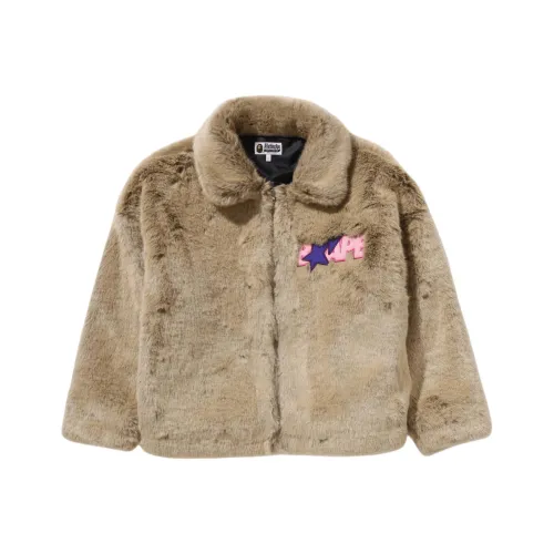 A BATHING APE X Don Toliver Faux Fur Jacket