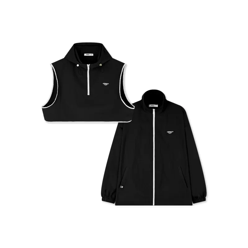 SAKUN Jacket Unisex Two Piece Set-0
