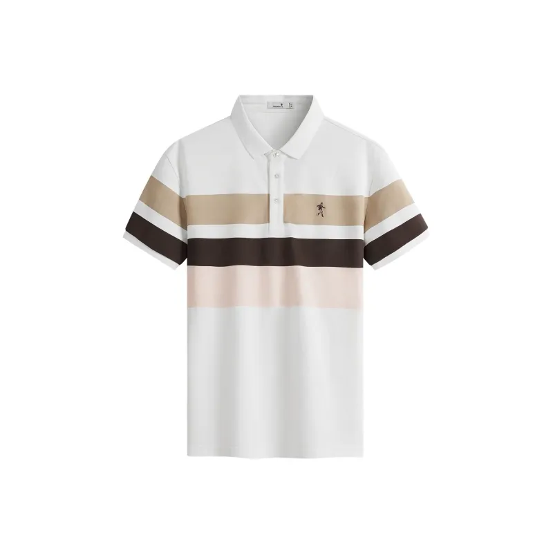 Dance With Wolves Polo Shirt Men's Raw White-0