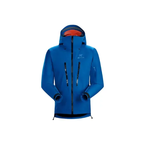 Arcteryx ALPINE GUIDE JACKET IS Jackets Coats Men's Hunter Blue