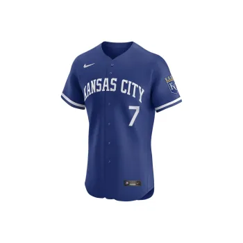 Nike x MLB Dri-FIT ADVKansas City Royals FW24 Bobby Witt Jr. Baseball Jacket Men's Blue