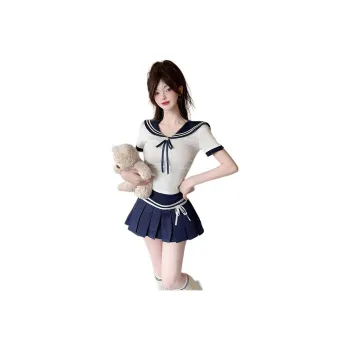 Mu Xiao Xin Two Piece Skirt Sets Women's