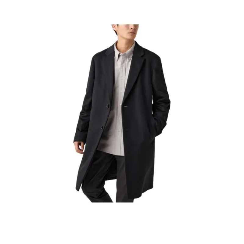 UNIQLO Coats Men Black-0