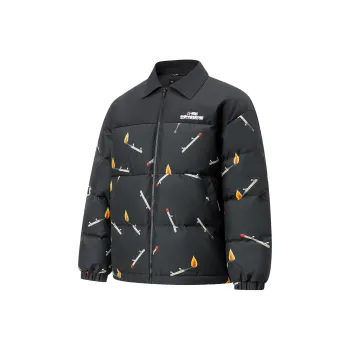 LiNing Down Jacket Men's Black Print