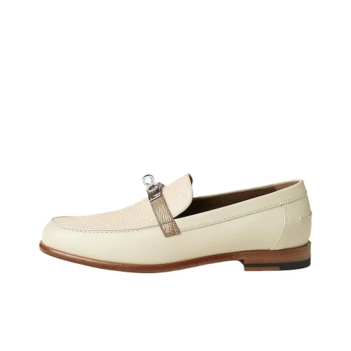 HERMES Destin Casual Single Shoes Women's Beige