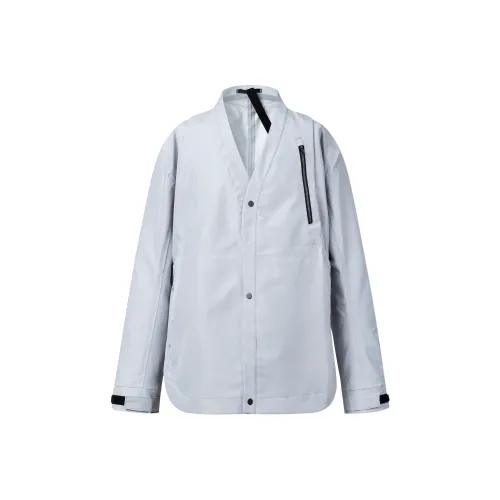 Whyworks Jackets Unisex Light Gray