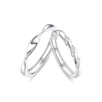 Lao Feng Xiang 925 Sterling Silver Rings Unisex