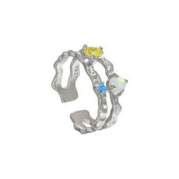 Quarqor S925 Silver Rings Women's