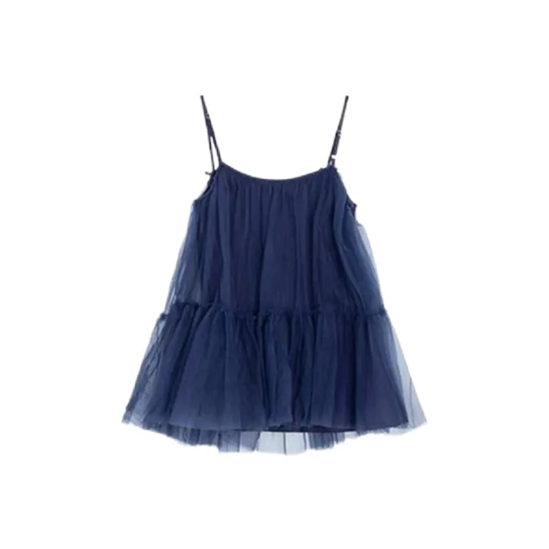 ABBY GODDESS Slip Dress Women's Blue-1