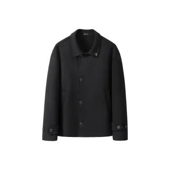 Automobili Lamborghini Jackets Coats Men's Black