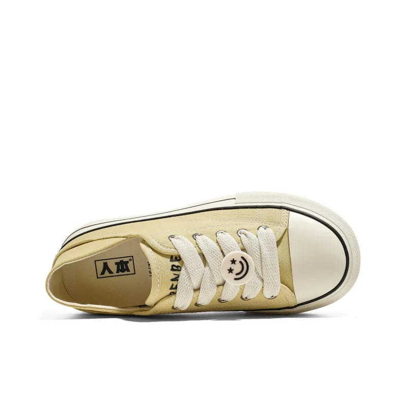 RENBEN Breathable And Lightweight Low Top Canvas Shoes Women's-4