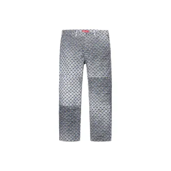 Supreme Diamond Plate Double Knee Work Pant